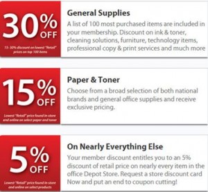 Staples offers Chamber members deals