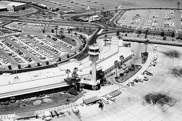 Sky Harbor’s Terminal 1 is shown in the 1950s. (Photo Courtesy of Sky Harbor International Airport).