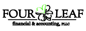 Logo of Four Leaf Properties, a real estate company