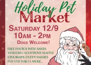 Holiday Pet Market poster