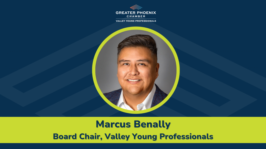 Marcus Benally, Board Chair, Valley Young Professionals