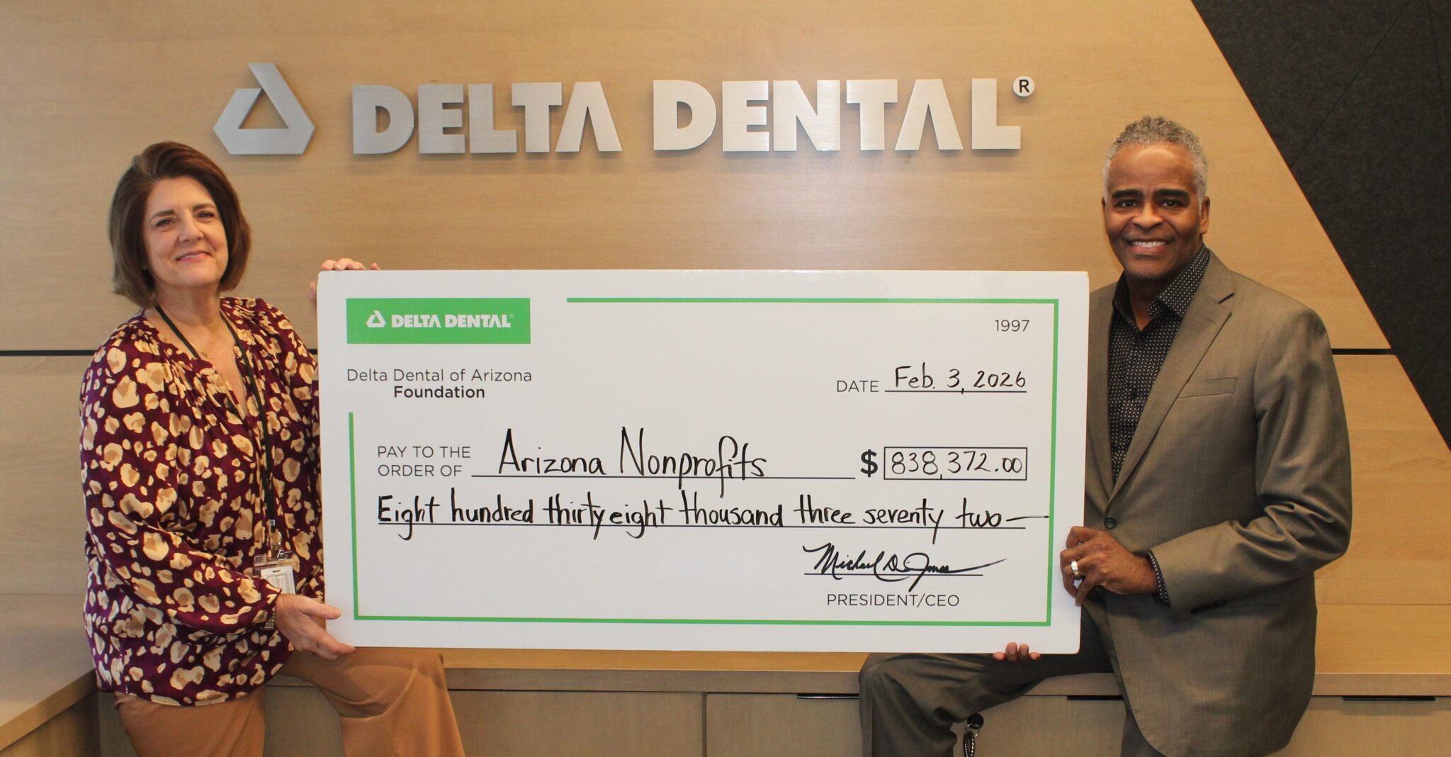 Arizona First Service Delta Dental of Arizona Foundation Awards More Than $830,000 in Local ...