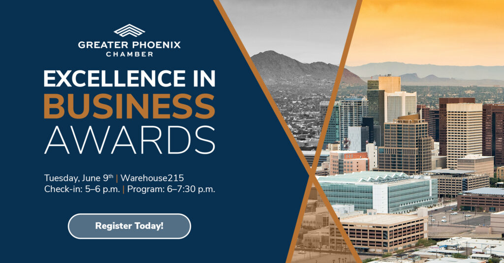 Greater Phoenix Chamber Announces Finalists for 2026 Excellence in Business Awards