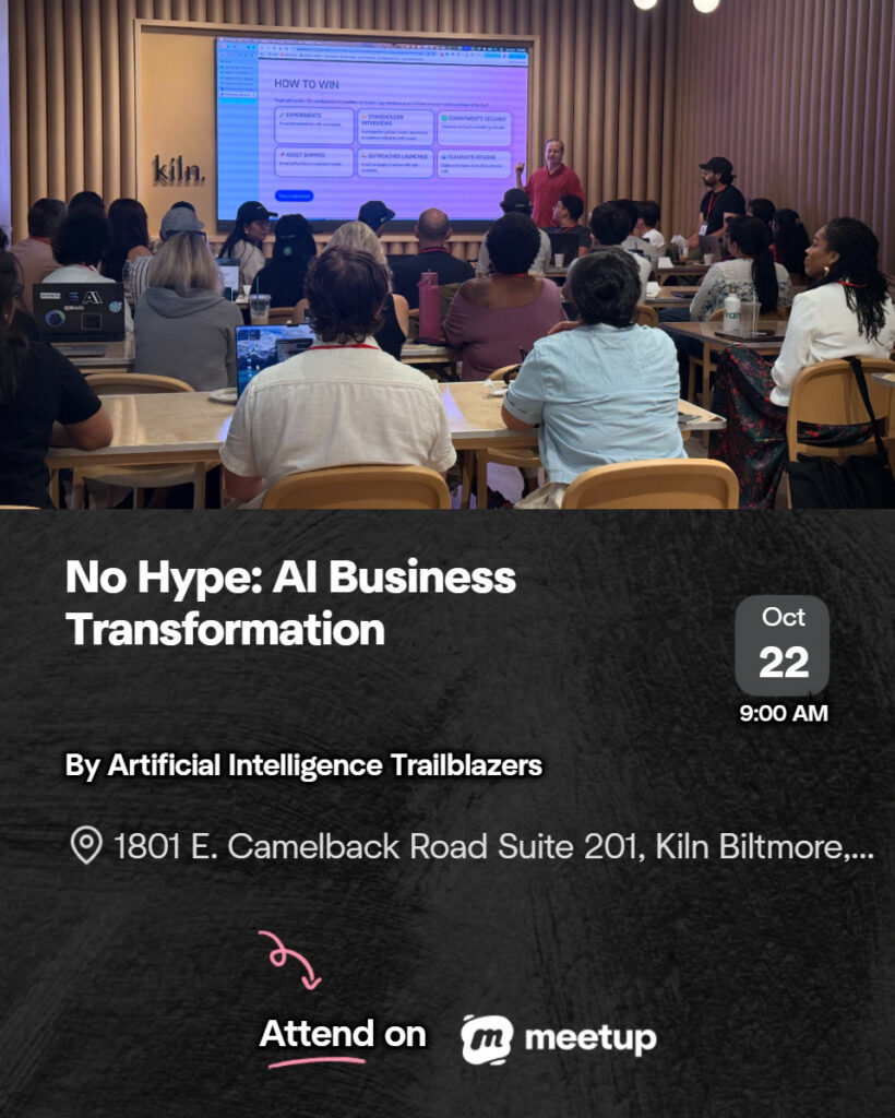 No Hype: AI Business Transformation